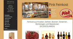 Desktop Screenshot of pink-hamburg.de